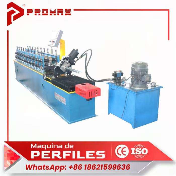 Máquina de rodillos para rieles de yeso U