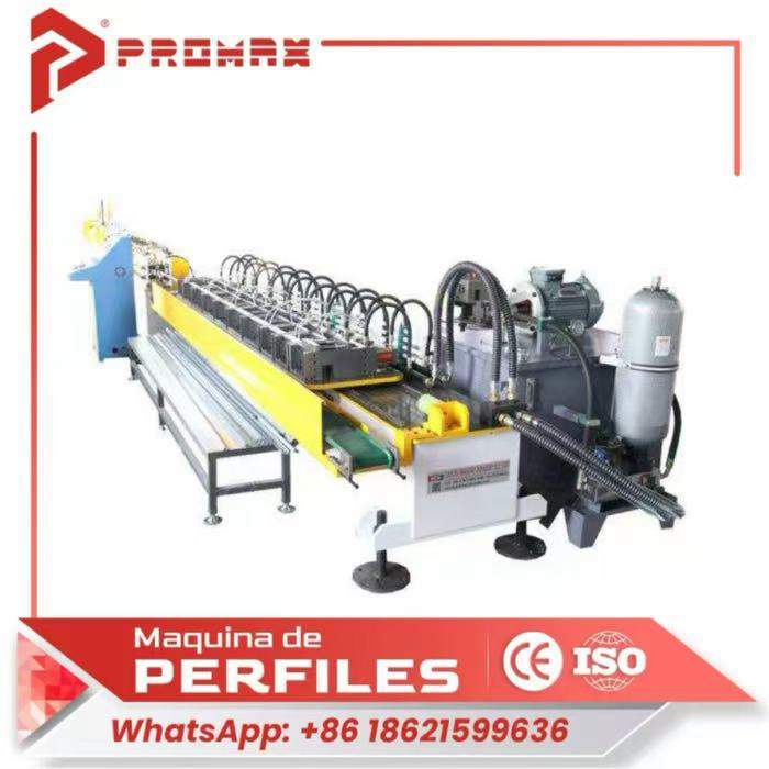 Máquina perfiladora de barra T principal para cielorraso