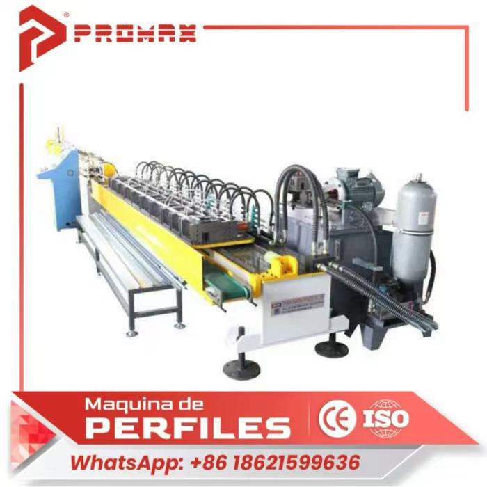 Máquina perfiladora para rejilla T de techo