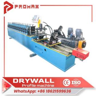 Hat channel roll forming machine