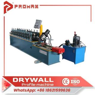 Track roll forming machine